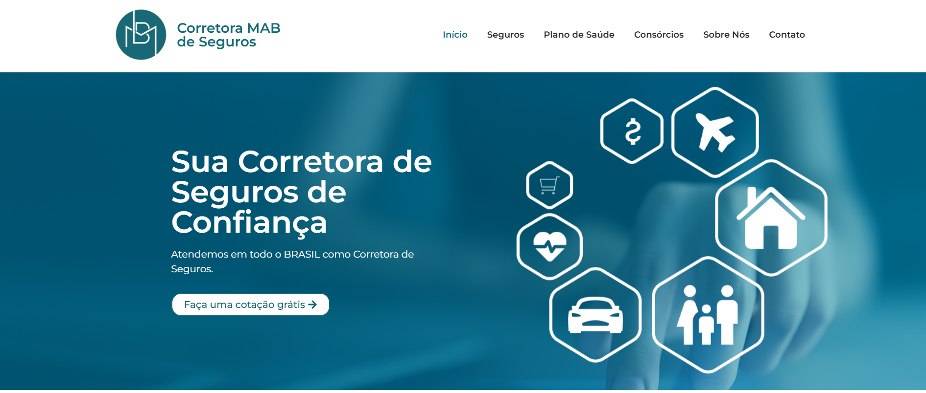 Site para corretores