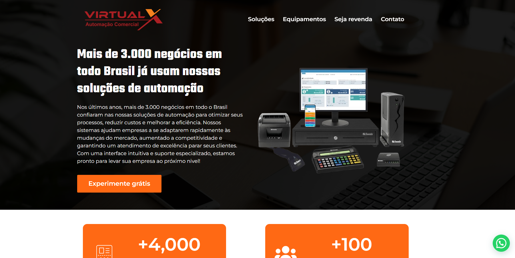 Site para empresa de sistemas